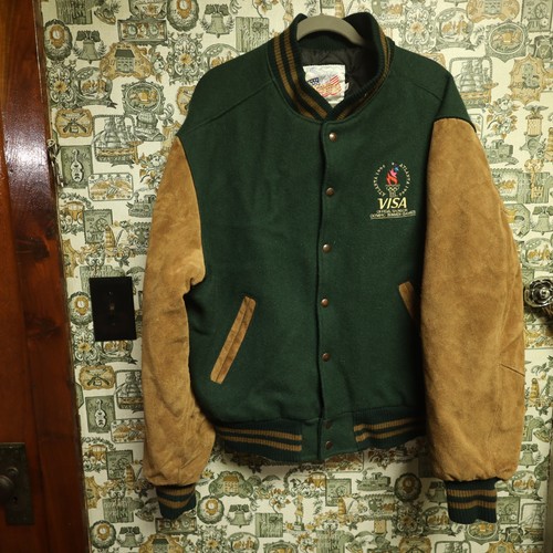 Vtg men letterman jacket - letterman,